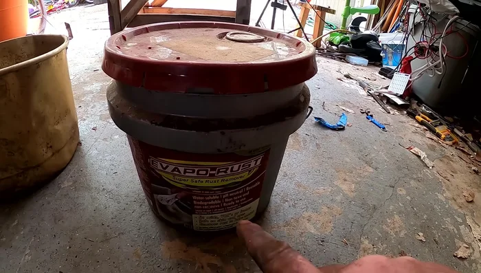 Apply Naval Jelly (a strong acid rust remover) to remove stubborn rust in crevices. Rinse thoroughly with soapy water afterward to neutralize the acid.