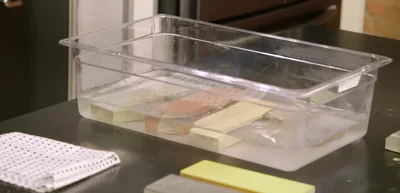 Determine knife bevel ratio and hand dominance: Identify the angle of your knife's bevel and which side is your dominant sharpening side.