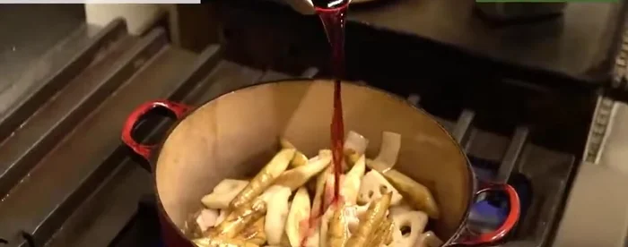 Add red wine and Madeira for depth of flavor.