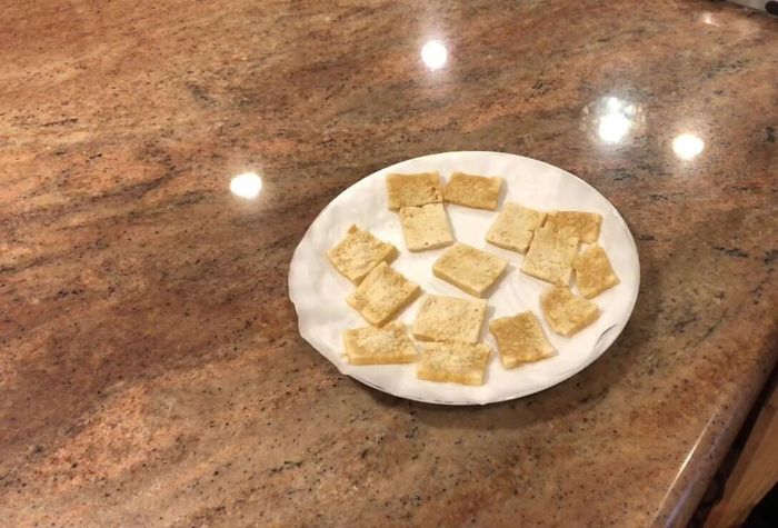 Continue microwaving in 2-minute intervals, checking frequently for crispness.