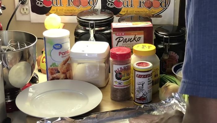 Preheat oven to 350 degrees. Place tilapia fillets on a baking pan sprayed with cooking spray, season with Uncle Steve's Soul Food Shake, and bake for 15-20 minutes until cooked through.