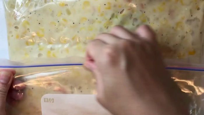 Pour the mixture into a baking pan and refrigerate.