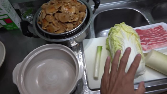 Add water and bring to a boil.