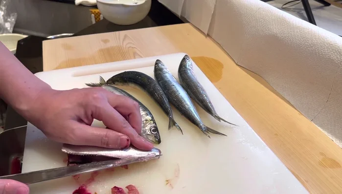 Make shallow cuts to help with cleaning.