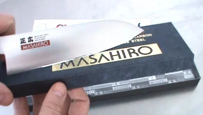 Masahiro MBS-26 knife, sharp, thin