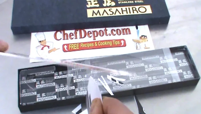 Masahiro MBS-26 knife, sharp blade