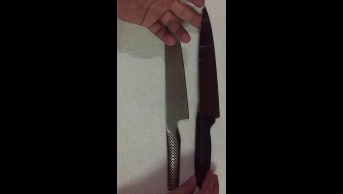 Global and Victorinox knives compared