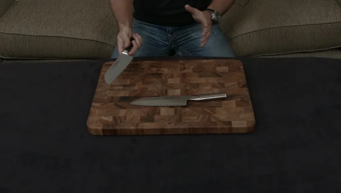Ikon and Global knives comparison