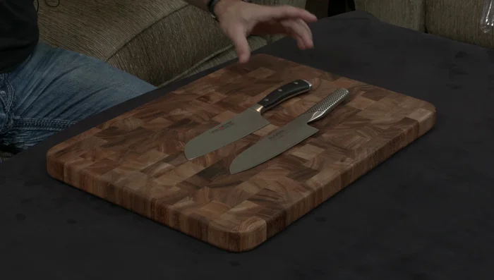 Wüsthof Ikon and Global G48 knives
