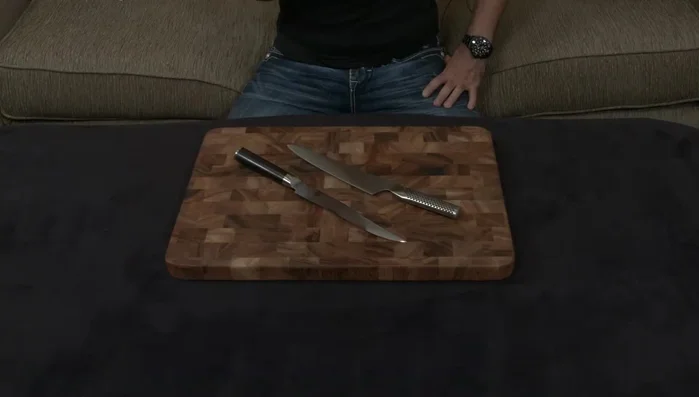 Shun Classic and Global G3 carving knives
