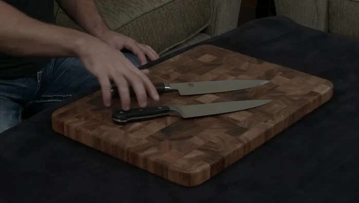 Shun and Wüsthof knives comparison