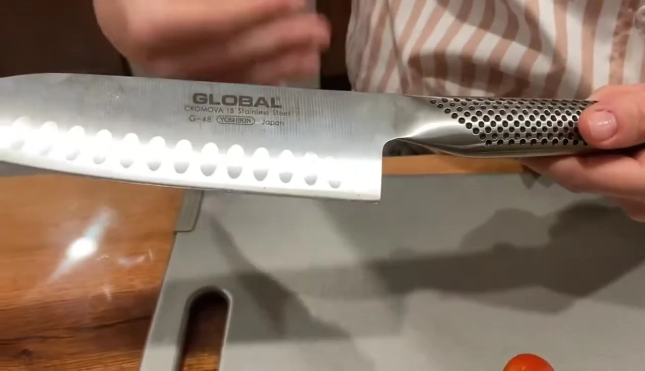 Global knife, Chromova 18 steel