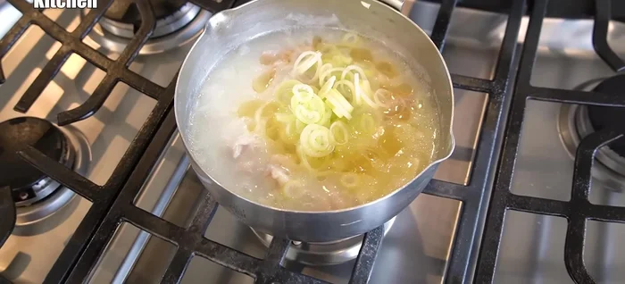 Finish with sesame oil.