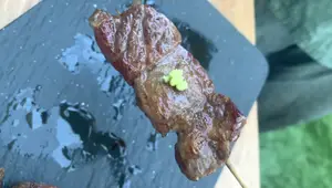Wagyu Skewers on a Konro Grill: A Delicious Guide
