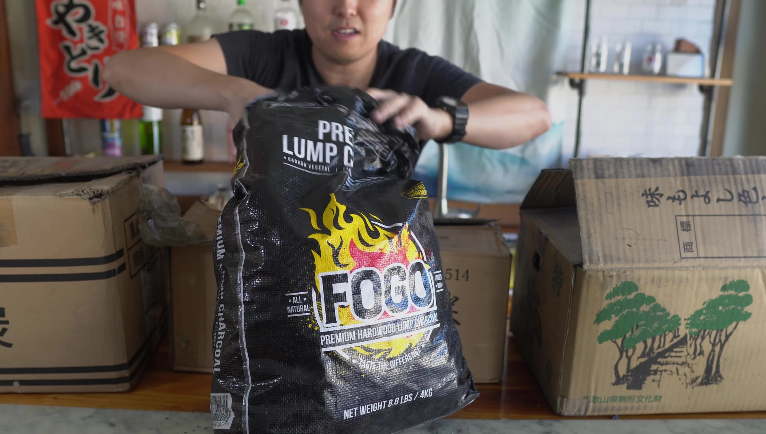 Comparison of lump charcoal types for grilling