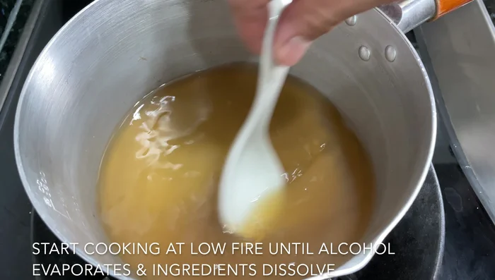 Prepare the toppings. (Specific instructions are missing from the transcript)