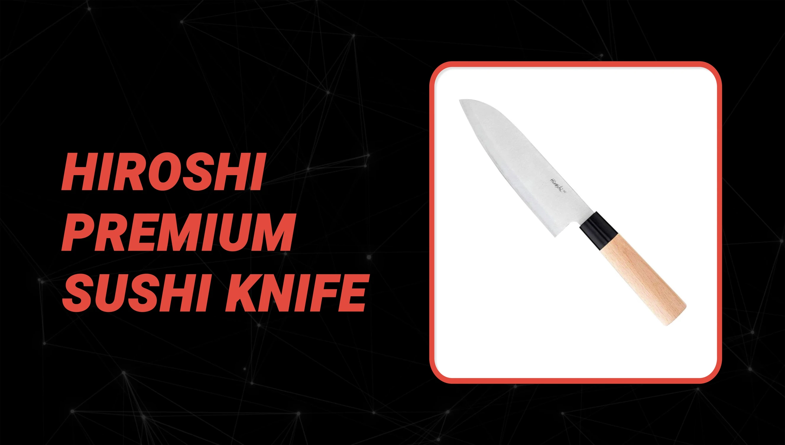 Hiroshi Premium Sushi Knife Set