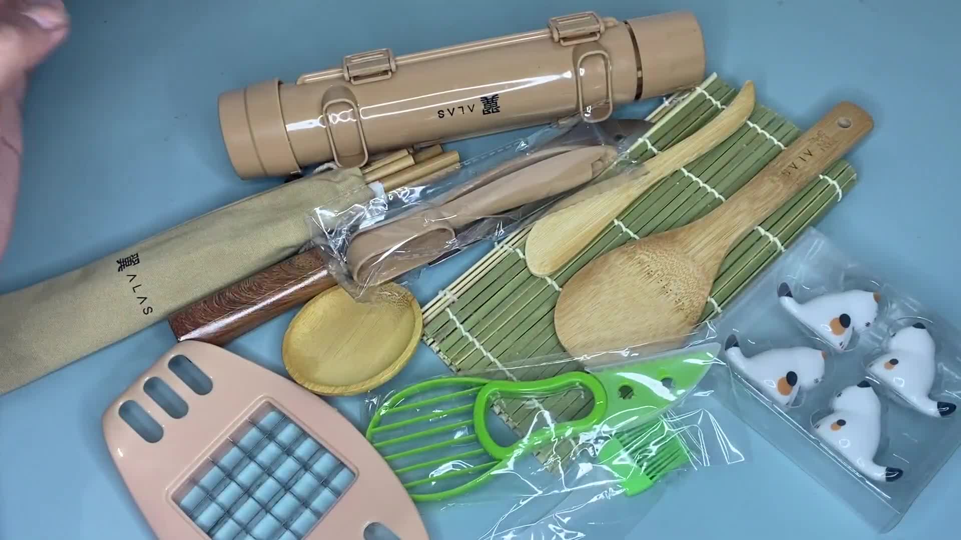 Alas Sushi making kit contents