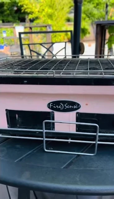The grill being used for various cooking styles.