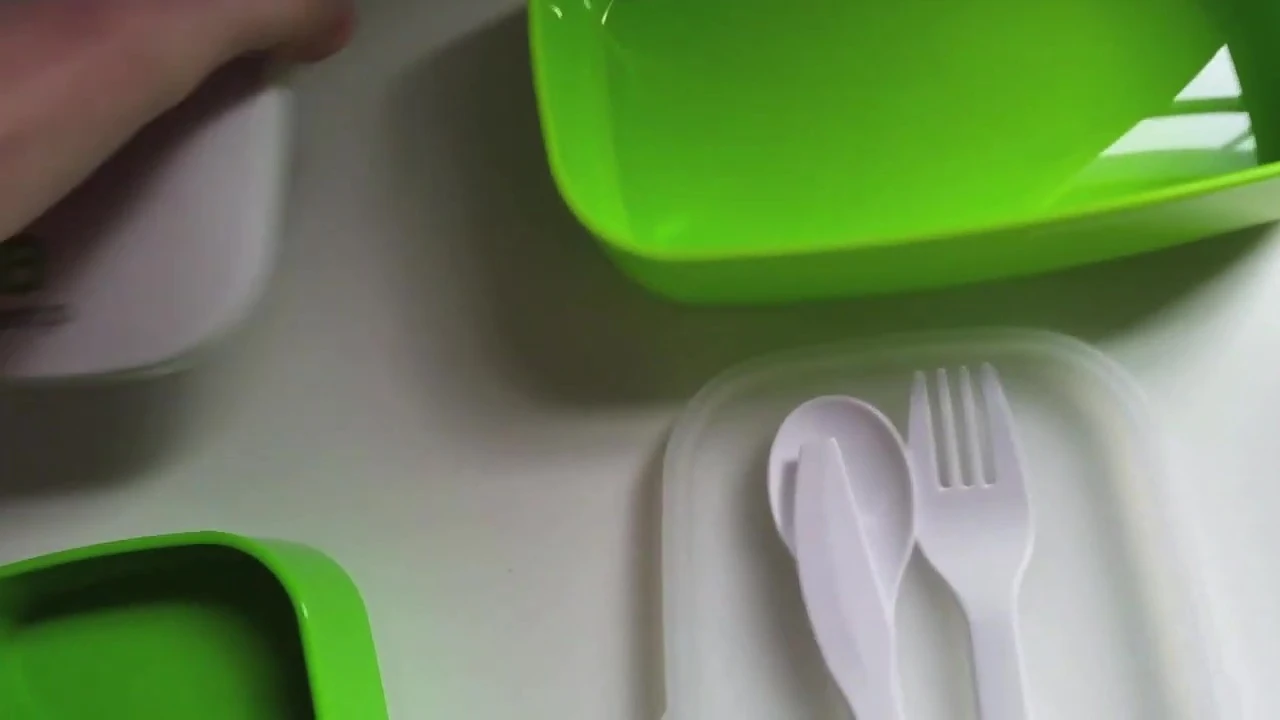 The top lid snapping securely onto the box.