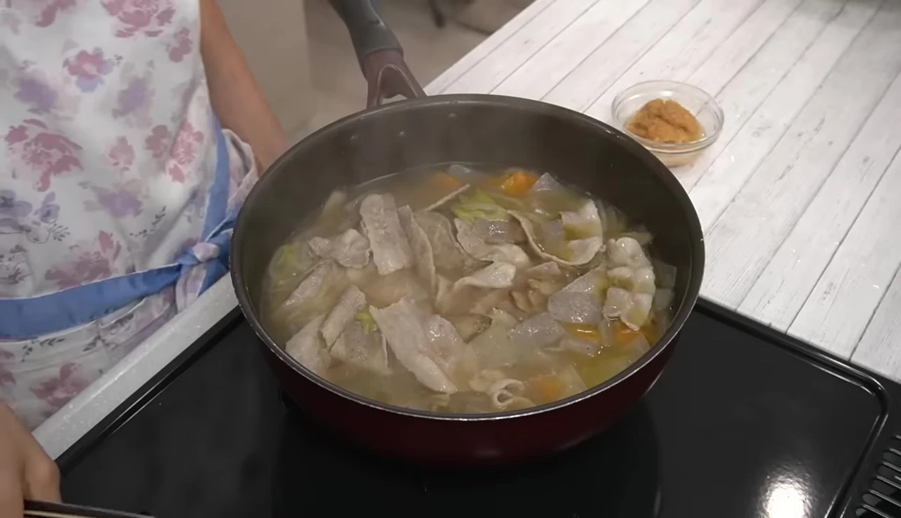Easy Flavorful Pork Miso Soup Recipe Japanese Style