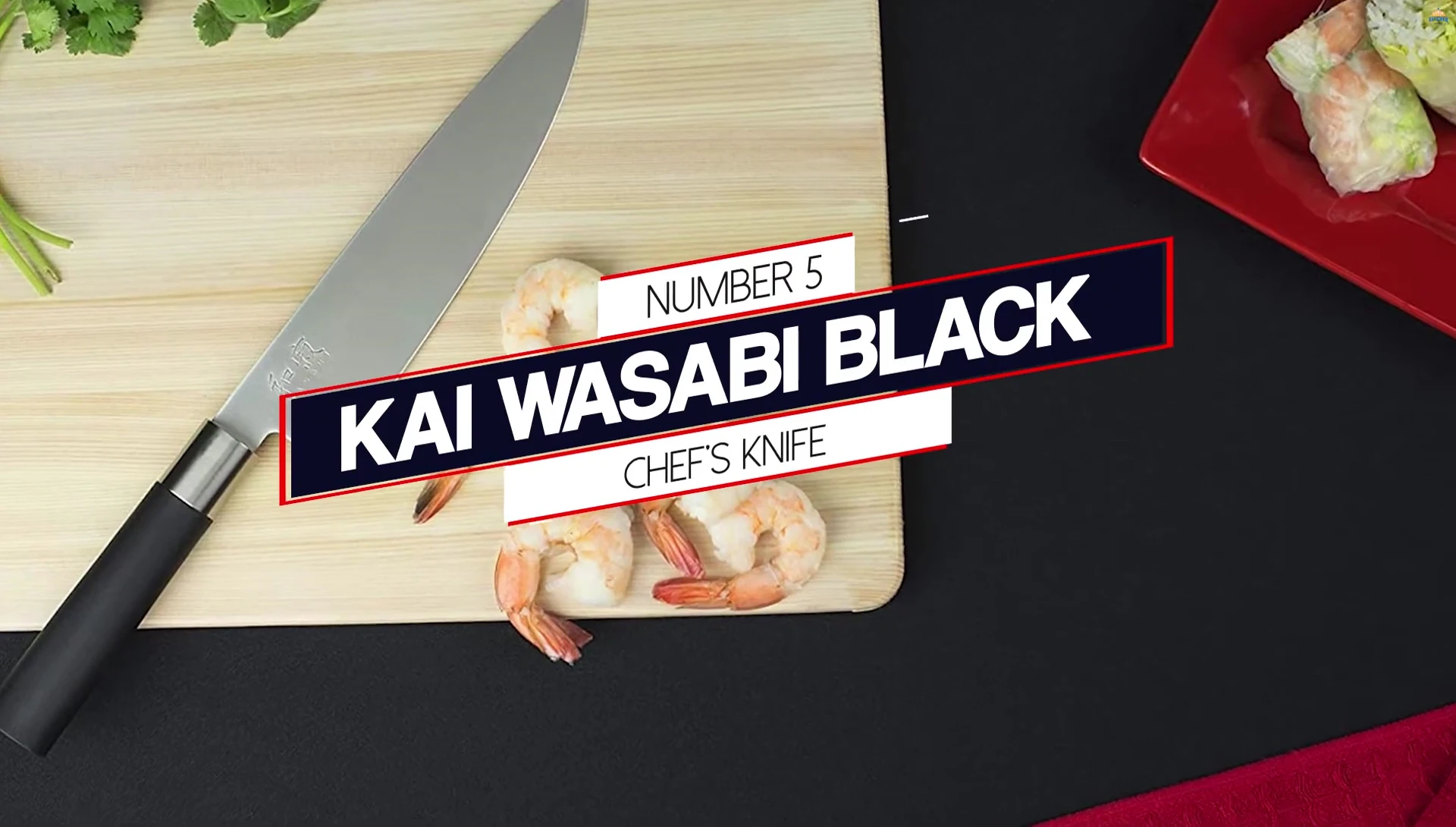 The Kai Wasabi Black Chef's knife