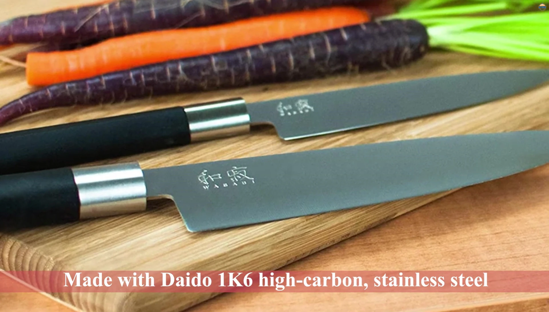 Various cutting actions with the Kai Wasabi knife
