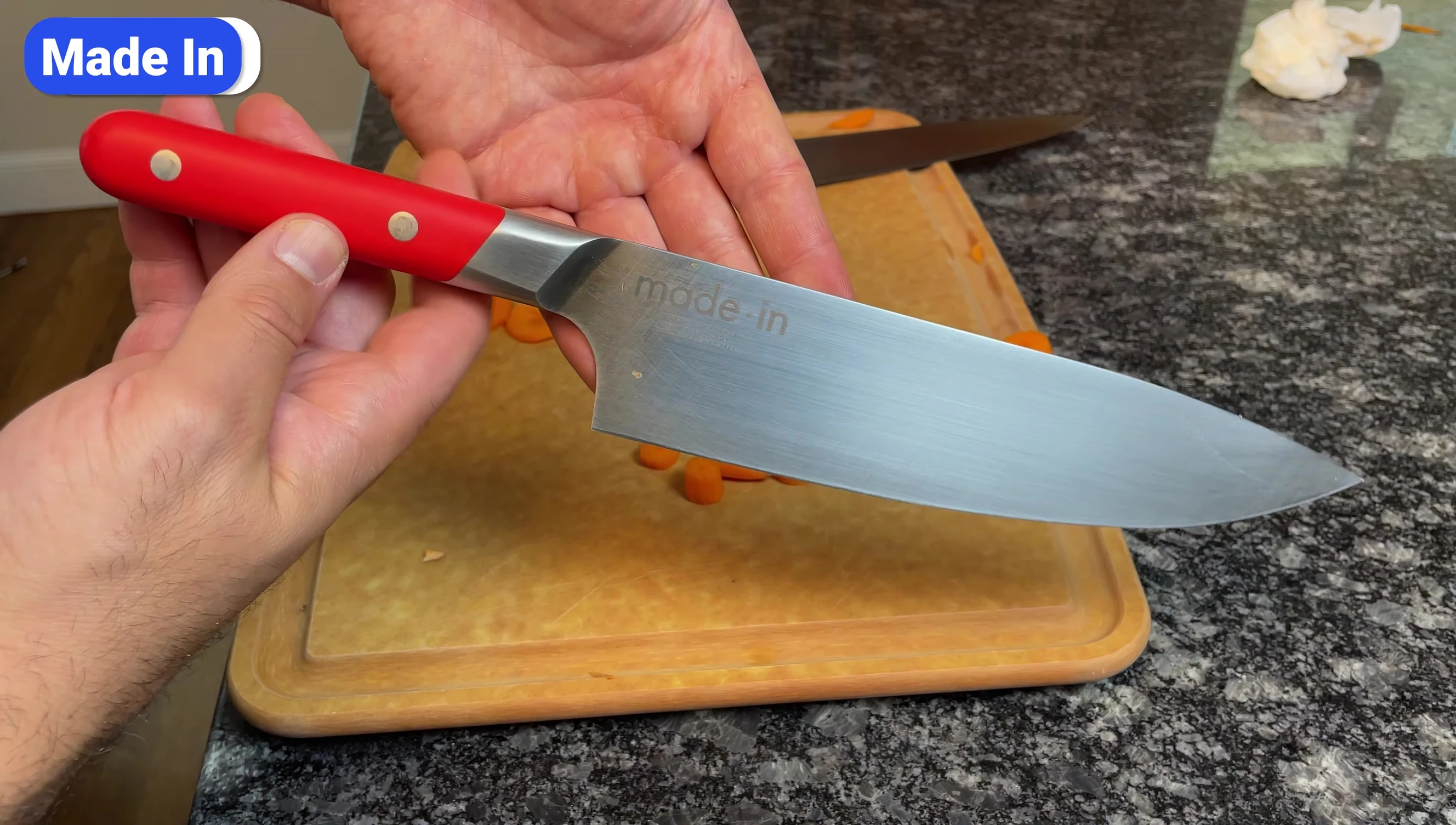 Maiden knife close-up