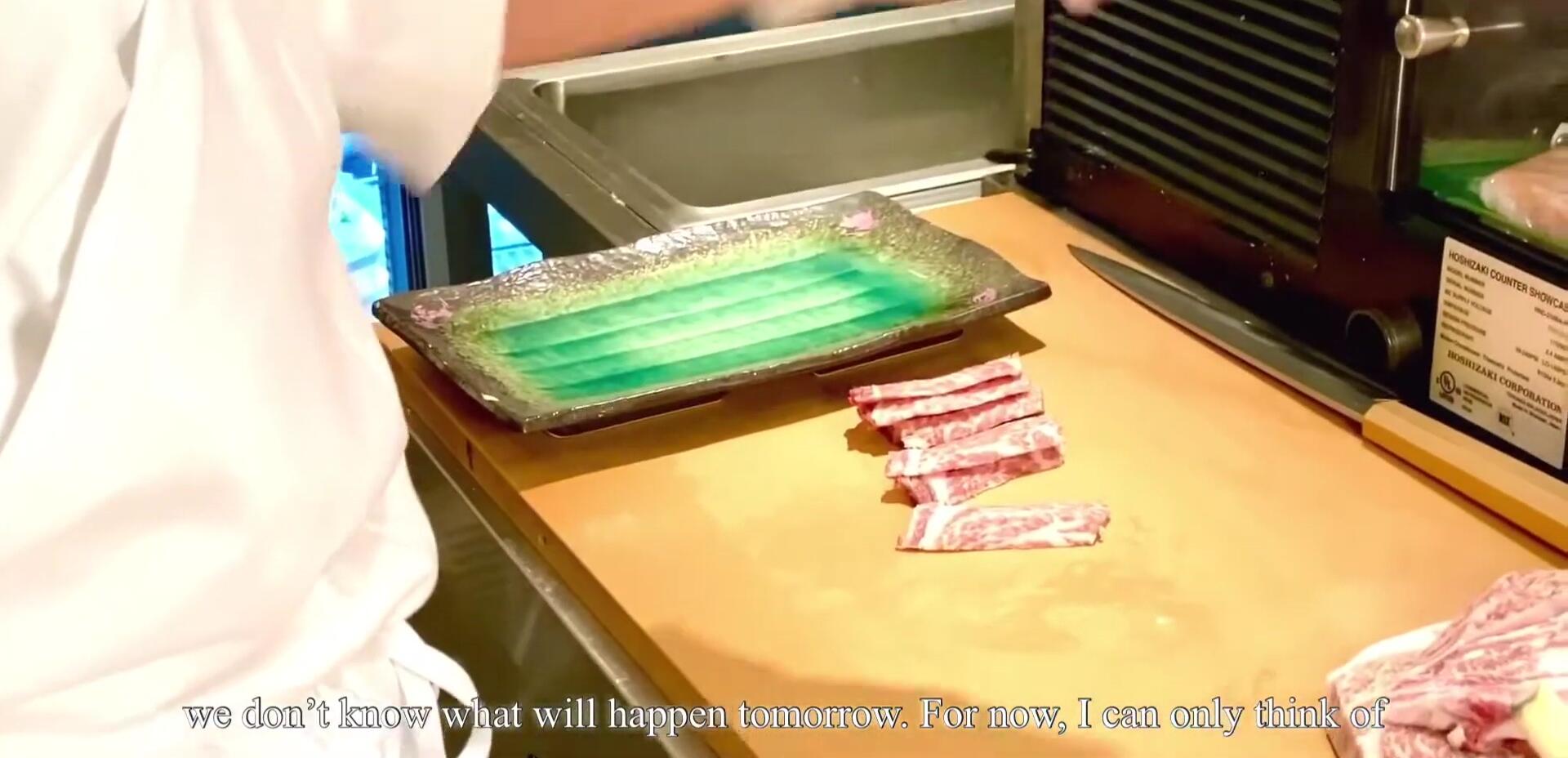 Chef reflecting on his commitment to his store