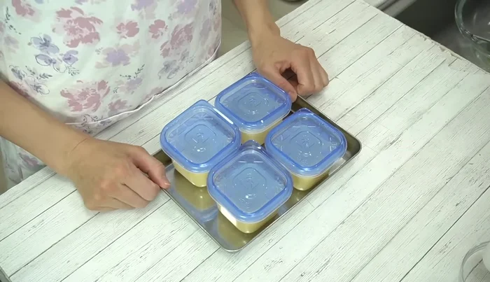 Refrigerate for about 3 hours to set.