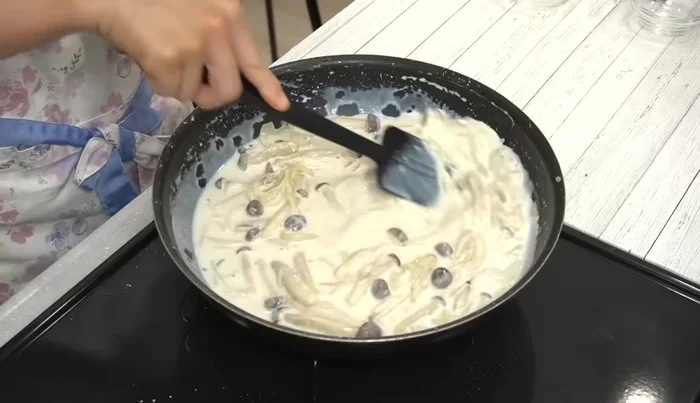 Add miso and butter at the end, then simmer until thickened.