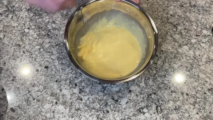 Let cool slightly before serving. (Detailed instructions are missing from the transcript)