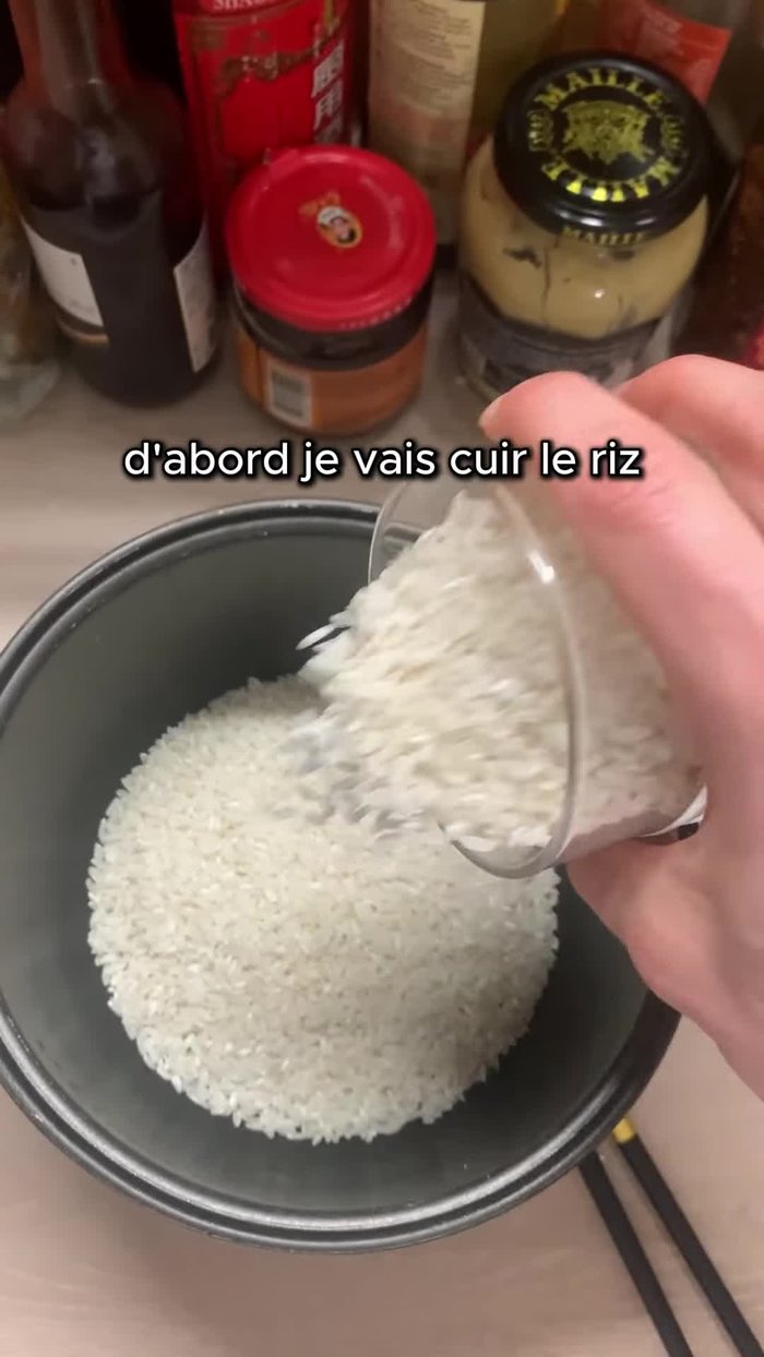 Cook the rice.
