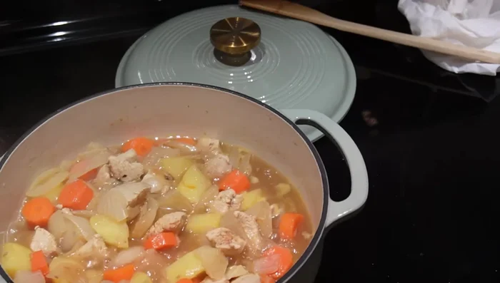 Simmer. Return to a low heat, stir gently, and simmer for a few more minutes to allow flavors to blend.
