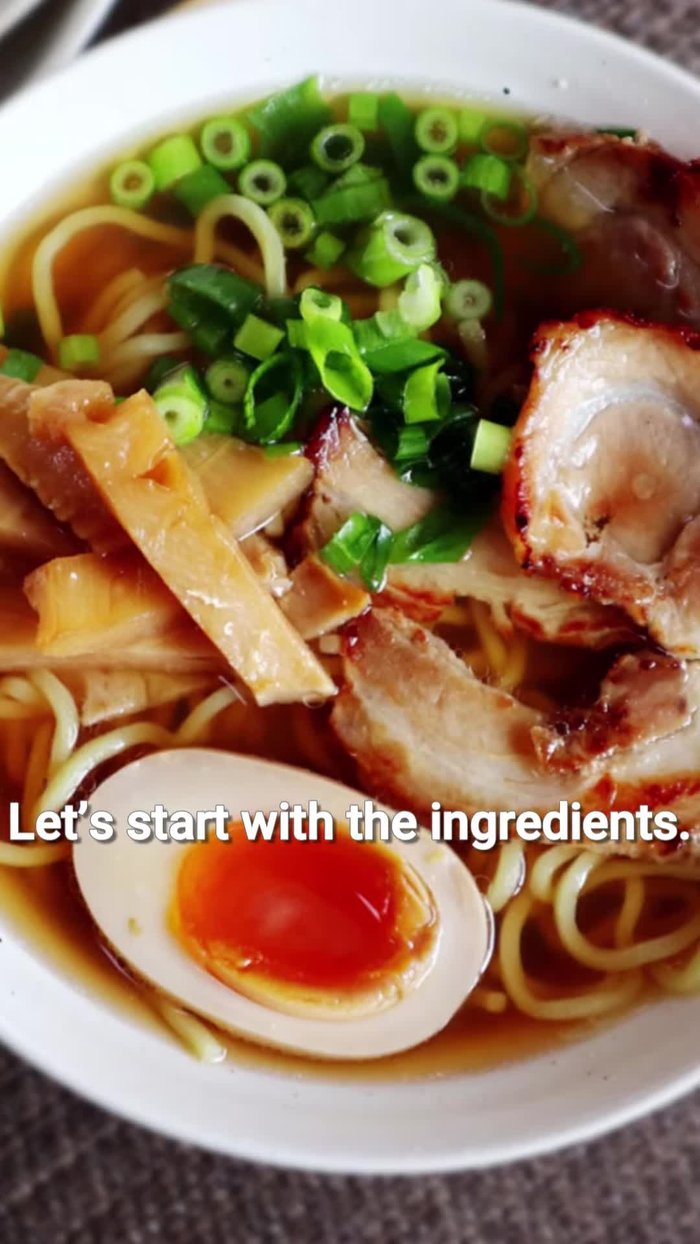 Prepare the ingredients: Cut the green parts of scallions, ginger, and garlic.