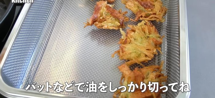 Drain the fried mixture thoroughly to remove excess oil.