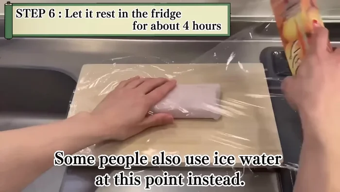 Refrigerate: Let the tuna rest in the refrigerator for about 4 hours. Alternatively, you can place it in ice water after this step for faster defrosting.