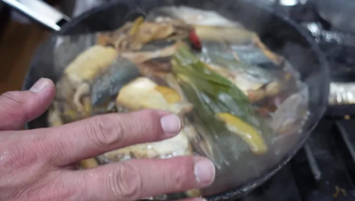 Simmer for approximately 12 minutes.