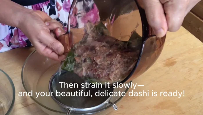 Let it sit for 10 minutes, then strain.