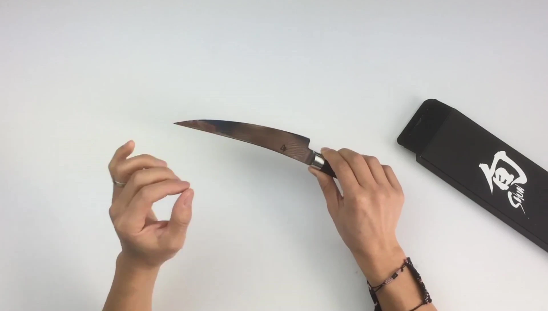 Comparison of different boning knife blade shapes