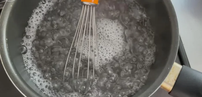 Once boiling, reduce heat to medium and simmer for 1 minute