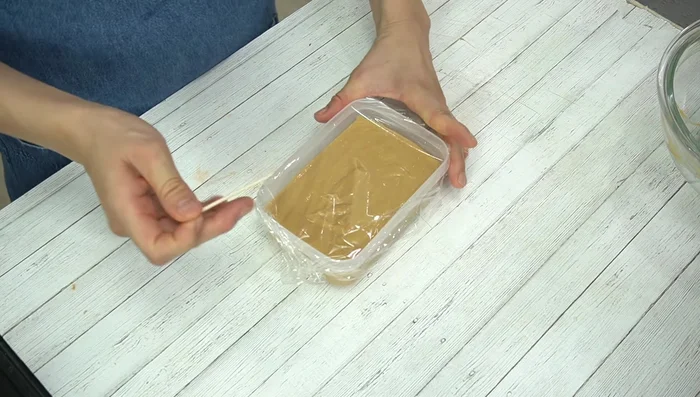 Cover with plastic wrap and poke several holes with a toothpick for air vents.