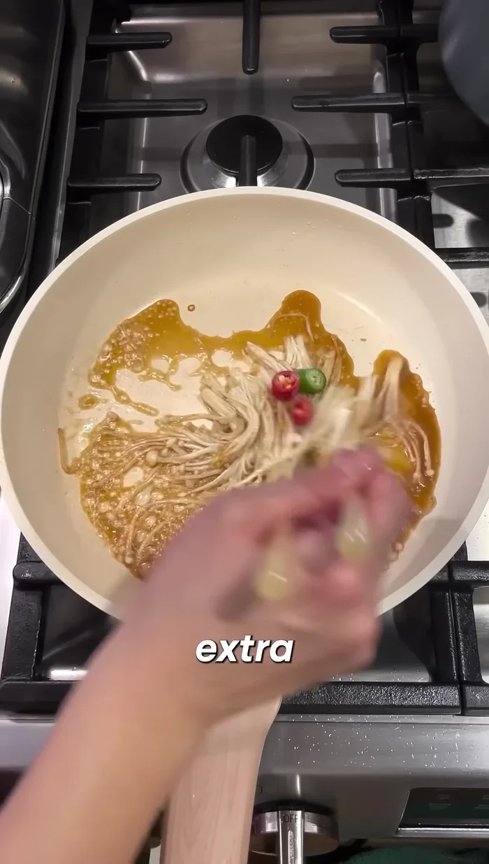 Cook for several minutes.