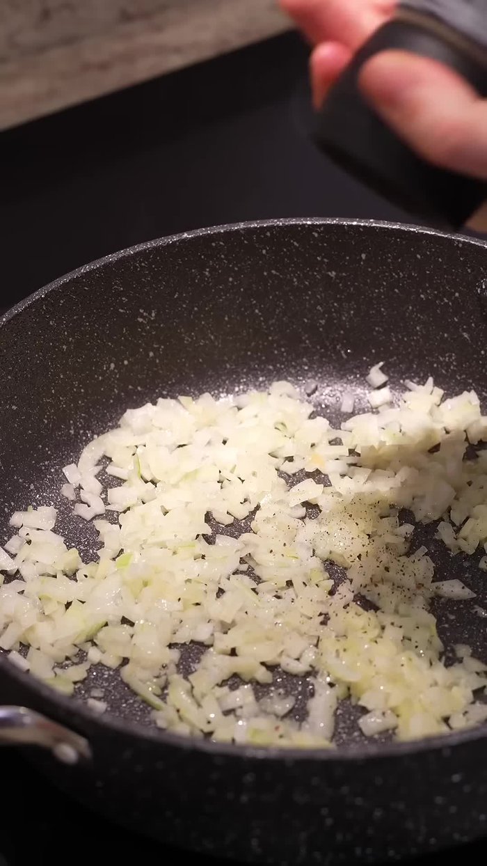 Crush garlic, add chunky chopped vegetables (carrots, potatoes, sweet potatoes, zucchini, etc.), 2 tbsp mirin and soy sauce, and optional ginger. Toss to coat.