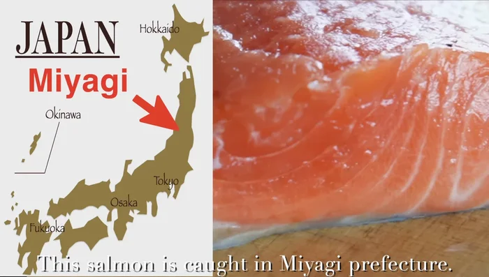 Prepare the salmon: Remove bones and skin (optional). Cut into bite-sized pieces. Sprinkle with salt and let stand for 10 minutes. Remove excess water.
