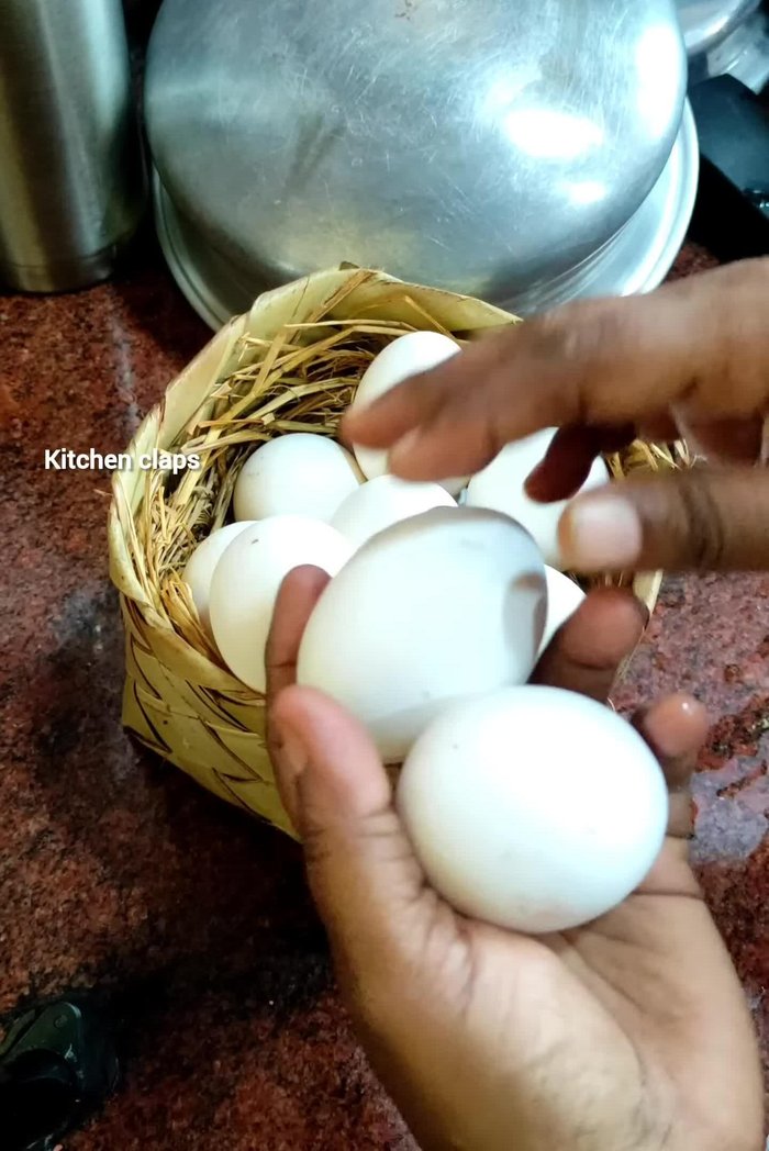 Separate egg whites and yolks. Add a little salt to both.