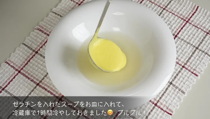Serve the corn soup, fried corn, and corn on skewers.