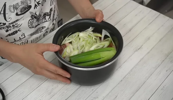 Cook the rice as usual in your rice cooker.