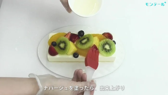 Incorporate the gelatin into the cream cheese mixture.