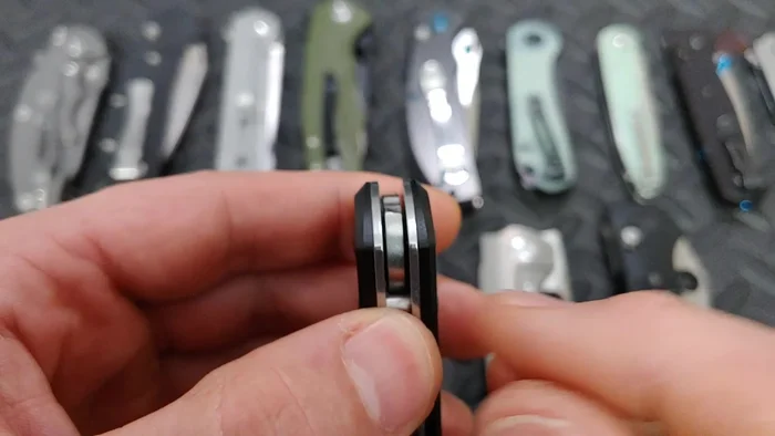 Consider the type of lock mechanism: Different lock types (e.g., liner lock, frame lock, axis lock) have varying strengths and weaknesses. Understand the specific lock's characteristics.